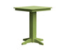 A & L Furniture A & L Furniture Square Bar Table- Specify for FREE 2" Umbrella Hole 33 Inch / Tropical Lime Bar Table 4190-TropicalLime