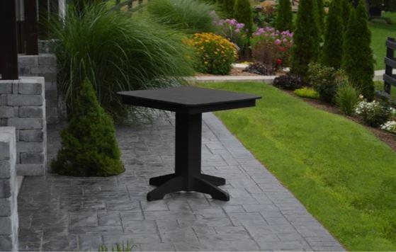 A & L Furniture A & L Furniture Square Dining Table- Specify for FREE 2" Umbrella Hole Dining Table