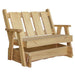 A & L Furniture A & L Furniture Timberland Garden Bench 4ft / Unfinished Garden Bench 8164L-4FT-UNF