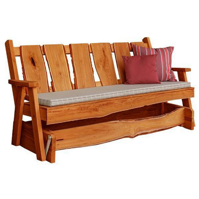A & L Furniture A & L Furniture Timberland Garden Bench 6ft / Cedar Stain Garden Bench 8166L-6FT-CS