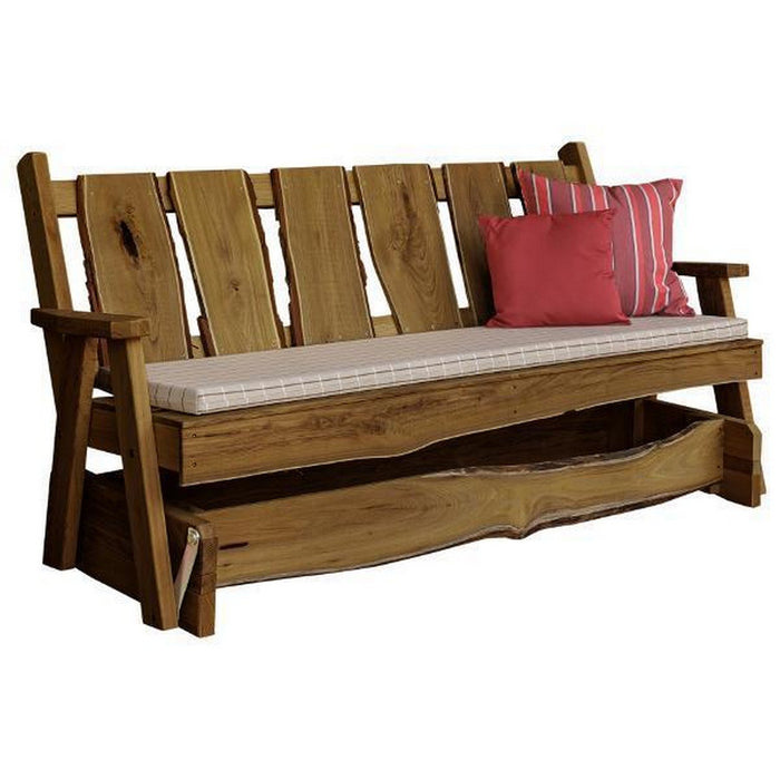 A & L Furniture A & L Furniture Timberland Garden Bench 6ft / Mushroom Stain Garden Bench 8166L-6FT-MS