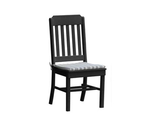 A & L Furniture A & L Furniture Traditional Dining Chair Black Dining Chair 4101-Black