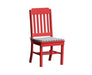 A & L Furniture A & L Furniture Traditional Dining Chair Bright Red Dining Chair 4101-BrightRed