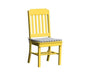A & L Furniture A & L Furniture Traditional Dining Chair Lemon Yellow Dining Chair 4101-LemonYellow