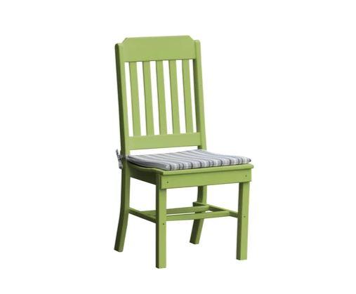 A & L Furniture A & L Furniture Traditional Dining Chair Tropical Lime Dining Chair 4101-TropicalLime