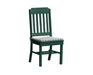 A & L Furniture A & L Furniture Traditional Dining Chair Turf Green Dining Chair 4101-TurfGreen