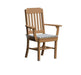 A & L Furniture A & L Furniture Traditional Dining Chair w/ Arms Cedar Dining Chair 4111-Cedar