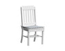 A & L Furniture A & L Furniture Traditional Dining Chair White Dining Chair 4101-White