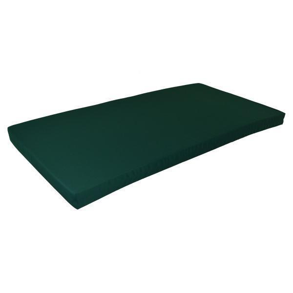 A & L Furniture A & L Furniture VersaLoft Bed Cushion (4" Thick) Twin / Forest Green Pillow 1081-Twin-Forest Green