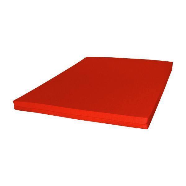 A & L Furniture A & L Furniture VersaLoft Bed Cushion (4" Thick) Twin / Red Pillow 1081-Twin-Red