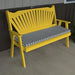 A & L Furniture A & L Furniture Yellow Pine Fanback Garden Bench Bench