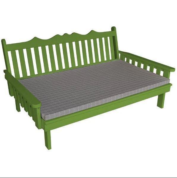 A & L Furniture A & L Furniture Yellow Pine Royal English Daybed 4ft / Unfinished Daybed 561-4FT-Unfinished