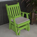 A & L Furniture A & L Furniture Yellow Pine Traditional English Glider Chair Chair