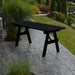 A & L Furniture A & L Furniture Yellow Pine Traditional Table Only Black 4ft / Black / No Thanks Table 141-4FT-Black-NT