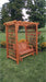 A & L Furniture Amish Handcrafted Cedar Wood Lexington Arbor w/ Glider 5 ft / Gray Stain Cedar 1538C-GS
