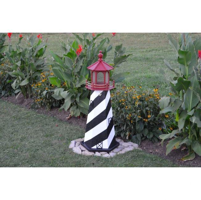 A & L Furniture St. Augustine, Florida Replica Lighthouse 3 FT / No Lighthouse 360-3FT