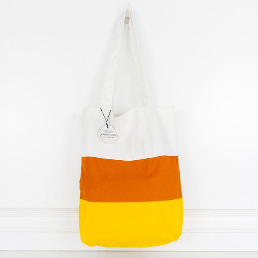 Adams & Co. Adams & Co. 13x14x3 Canvas Bag (CNDY CRN) White/Yellow/Orange Art 50284