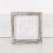 Adams & Co. Adams & Co. 5x5x1.5 Wood Framed Sign (FLWR HPE) White/Grey Art 30152