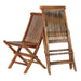 All Things Cedar All Things Cedar Folding Chair Set Without Cushion Chairs TF22-2 842088020040