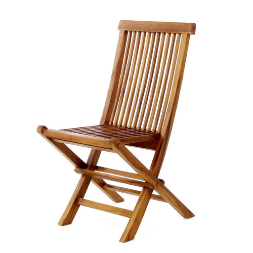 All Things Cedar All Things Cedar Teak Folding Chair Teak Folding Chair 1pc Chair TF22