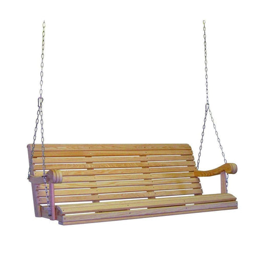 Hershy Way Hershy Way Grandpa Series 5ft. Cypress Porch Swing Porch Swing C3500