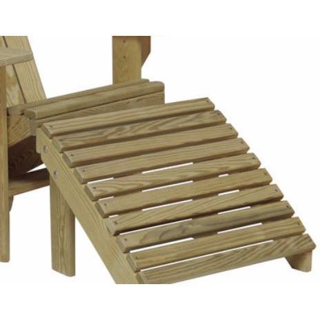 Hershy Way Hershy Way Treated Wood Patio Adirondack Chair Footrest Only Adirondack Chair T1460