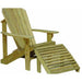Hershy Way Hershy Way Treated Wood Patio Adirondack Chair With Footrest +$65.00 Adirondack Chair T1450