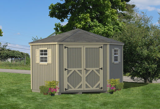 Little Cottage Co. Classic Five Corner Shed - Panelized Kit No Floor Kit Sheds & Barns LCC-CFCS-NFK