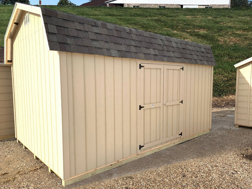 Little Cottage Co. Classic Gambrel Barn 6' Sidewalls w/Side Door Placement- Panelized Kit 8x8 / No Floor Kit Sheds & Barns LCC-CGB-8x8-NFK