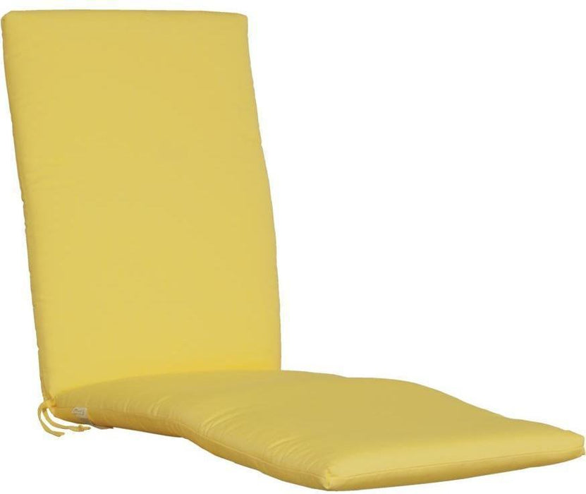 LuxCraft Lounge Chair Cushion by Luxcraft Sunbrella Buttercup Cushion LCB5438