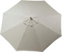 LuxCraft LuxCraft 9' Market Outdoor Umbrella Canvas / Black Accessories 9MUC5453-Black