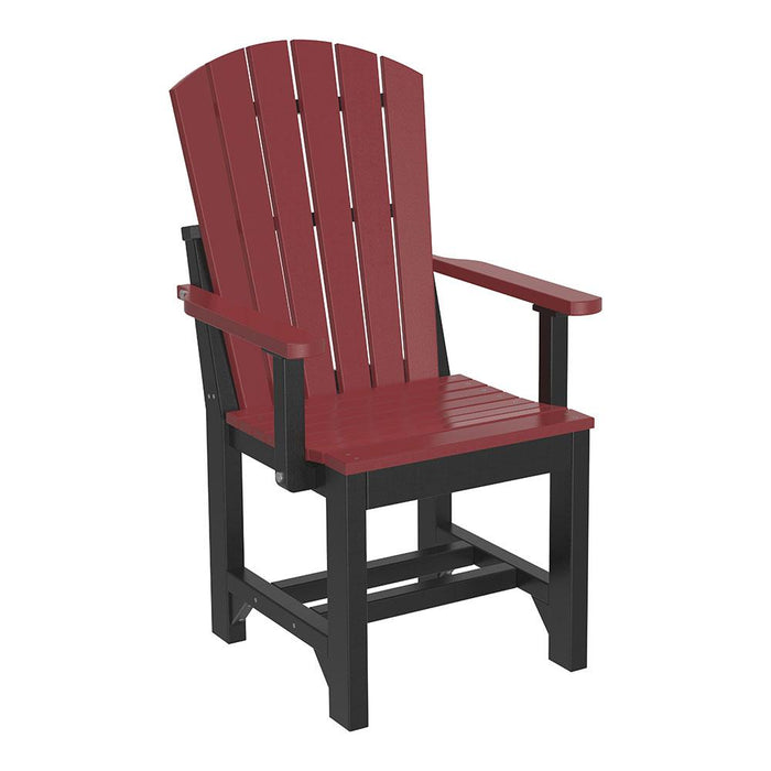 LuxCraft LuxCraft Adirondack Arm Chair Cherrywood / Black / Dining Chair AAC-CH/BL-D