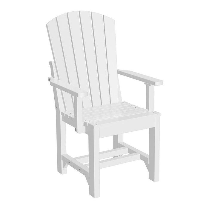 LuxCraft LuxCraft Adirondack Arm Chair White / Dining Chair AAC-WH-D