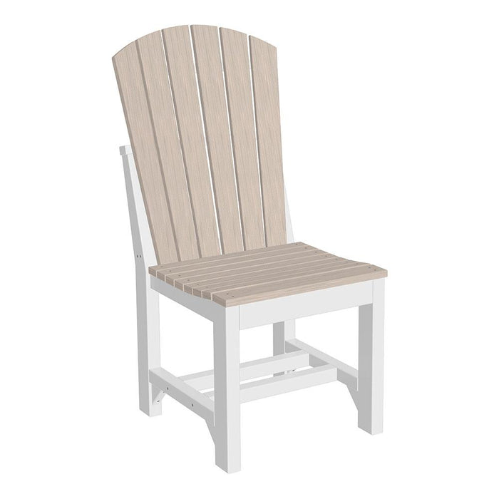 LuxCraft LuxCraft Adirondack Side Chair Birch / White / Dining Chair ASC-BI/WH-D