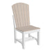LuxCraft LuxCraft Adirondack Side Chair Birch / White / Dining Chair ASC-BI/WH-D