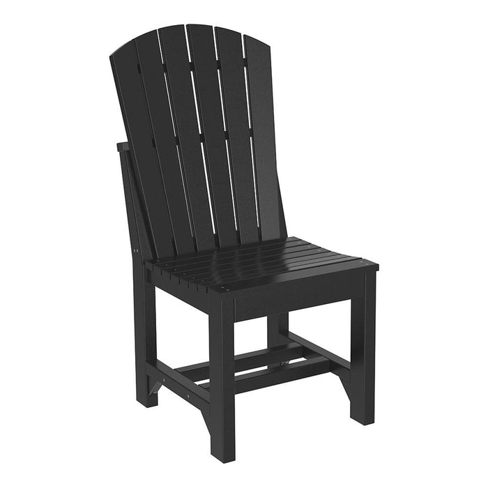 LuxCraft LuxCraft Adirondack Side Chair Black / Dining Chair ASC-BL-D