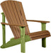 LuxCraft LuxCraft Antique Mahogany Deluxe Recycled Plastic Adirondack Chair Adirondack Deck Chair