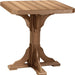 LuxCraft LuxCraft Antique Mahogany Recycled Plastic 41" Square Table Antique Mahogany / Bar Tables P41STBAM