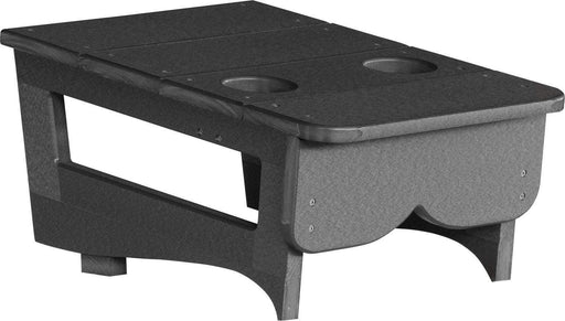 LuxCraft LuxCraft Black Recycled Plastic Center Table Cupholder Black Accessories PCTABK