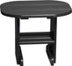 LuxCraft LuxCraft Black Recycled Plastic End Table Black Accessories PETBK