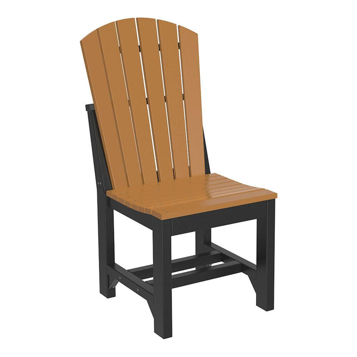 LuxCraft LuxCraft Cedar Adirondack Side Chair Cedar / Black / Dining Chair ASC-CD/BL-D