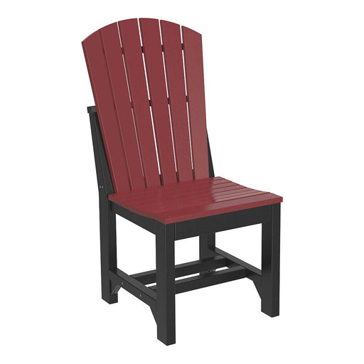 LuxCraft LuxCraft Cherry wood Adirondack Side Chair Cherry wood / Black / Dining Chair ASC-CH/BL-D