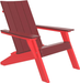 LuxCraft Luxcraft Cherry wood Urban Adirondack Chair Adirondack Deck Chair