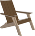 LuxCraft Luxcraft Chestnut Brown Urban Adirondack Chair Adirondack Deck Chair
