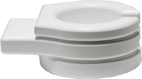LuxCraft LuxCraft Cup Holder (Stationary) White Cupholder PSCWWH