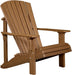 LuxCraft LuxCraft Deluxe Recycled Plastic Adirondack Chair Antique Mahogany Adirondack Deck Chair PDACAM