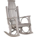 LuxCraft LuxCraft Grandpa's Recycled Plastic Rocking Chair (2 Chairs) Weatherwood Rocking Chair PGRWW
