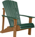 LuxCraft LuxCraft Green Deluxe Recycled Plastic Adirondack Chair Adirondack Deck Chair