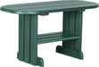 LuxCraft LuxCraft Green Recycled Plastic Coffee Table Green Coffee Table PCTG