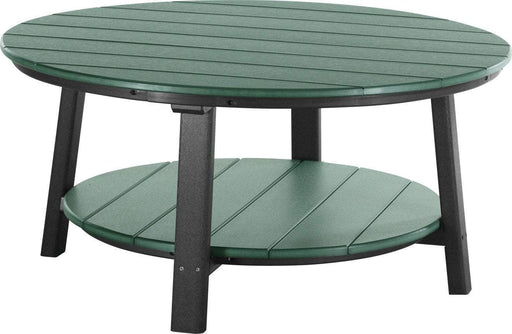 LuxCraft LuxCraft Green Recycled Plastic Deluxe Conversation Table Green Conversation Table PDCTBG